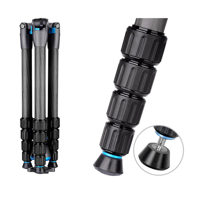 GIZOMOS GD-25C5 Carbon Fiber Tripod Kit Blue ขาตั้งกล้อง